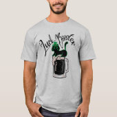 T-shirt Mikitiez la menthe verte chance chanteuse saintpat (Devant)