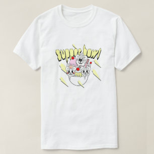 T-shirt Mikitiez super souper bol de sundae à la glace lav