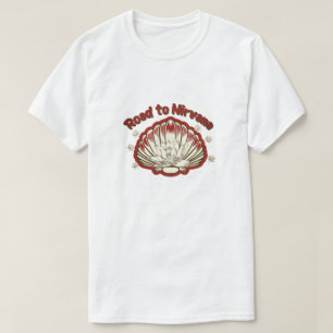 T-shirt Mikitiez Thaïlande lotus printemps yoga blanc