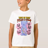 T-shirt Mikitiez vibes éffrayantes jellybear trickortraite (Devant)