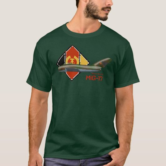 T-shirt Mikoyan-Guervich MiG-17 (Devant)