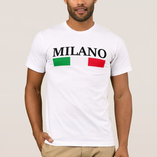 T-shirt Milan Milan Italie (Devant)