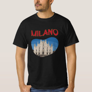 T-shirt Milan ville en Italie