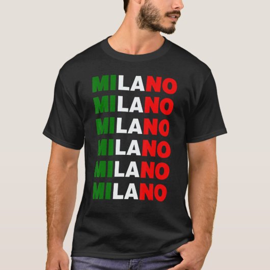 T-shirt Milano Italy (Devant)