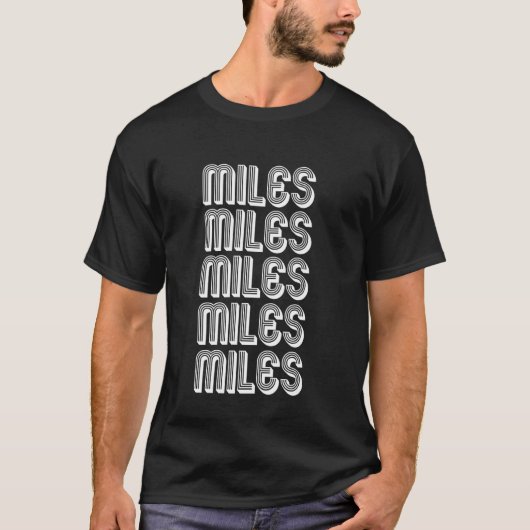 T-shirt Miles (Devant)