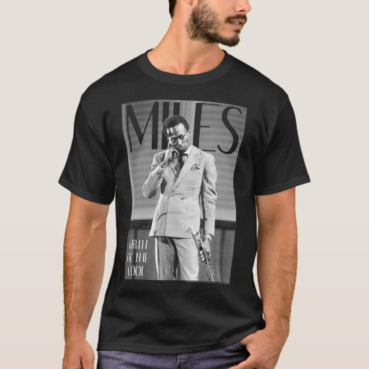 T-SHIRT MILES DAVIS SIMPLEMENT COOL (Devant)