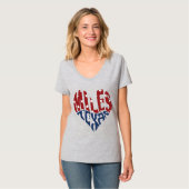 T-shirt "MILES, TEXAS HEART STARS" (Devant entier)