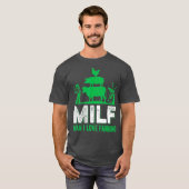 T-shirt MILF Man I Love Farming Design fait pour un agricu (Devant entier)