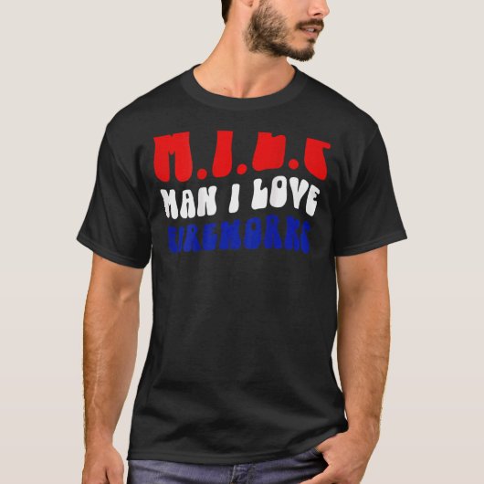 T-shirt Milf Man I Love Fireworks 4 juillet (Devant)