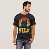 T-shirt Milf-Man I Love Frenchie Funny Dit French Bulld (Devant entier)