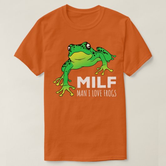 T-shirt MILF Man I Love Frogs IV (Design devant)