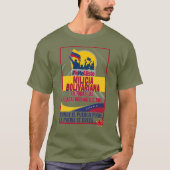T-SHIRT MILICIA BOLIVARIANA (Devant)