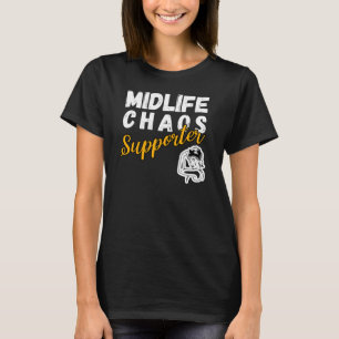 T-shirt milieu de vie chaos supporter - drôle crise de mil