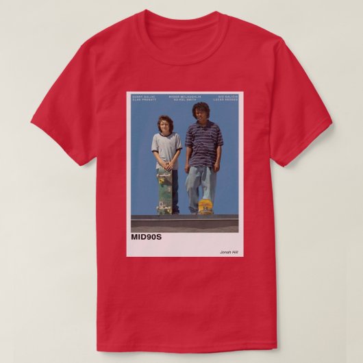 T-shirt milieu des années 90 (Design devant)