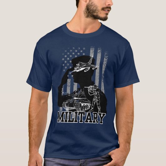 T-shirt Militaire (Devant)