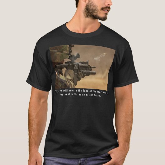 T-shirt Militaire (Devant)