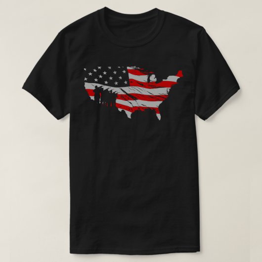 T-shirt Militaire (Design devant)