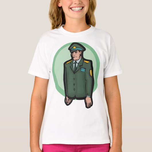 T-shirt Militaire (Devant)