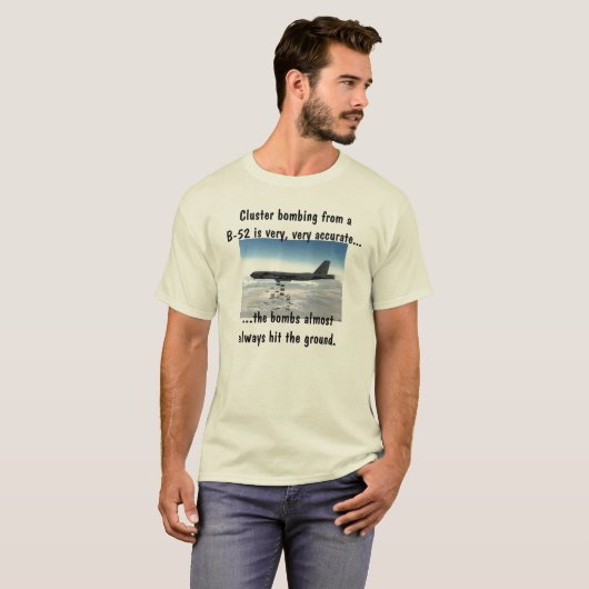 T-shirt MILITAIRE - B52s - customisé (Devant entier)