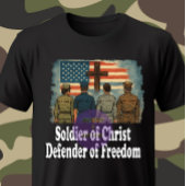 T-shirt Militaire - chrétien