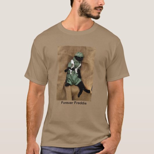 T-shirt militaire de Freddie (Devant)
