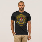 T-shirt militaire de Templar Commandery de (Devant entier)