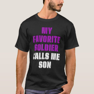 T-shirt Militaire Mois Purple Up Appels 15