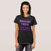 T-shirt Militaire Mois Purple Up Hero (Devant entier)