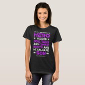 T-shirt Militaire Mois Purple Up Hero (Devant entier)