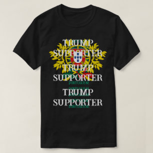 T-shirt Militant portugais de Trump