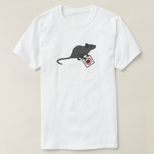 T-shirt Militant Rat