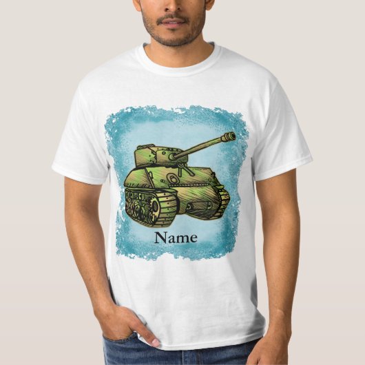 T-shirt Military Tank (Devant)