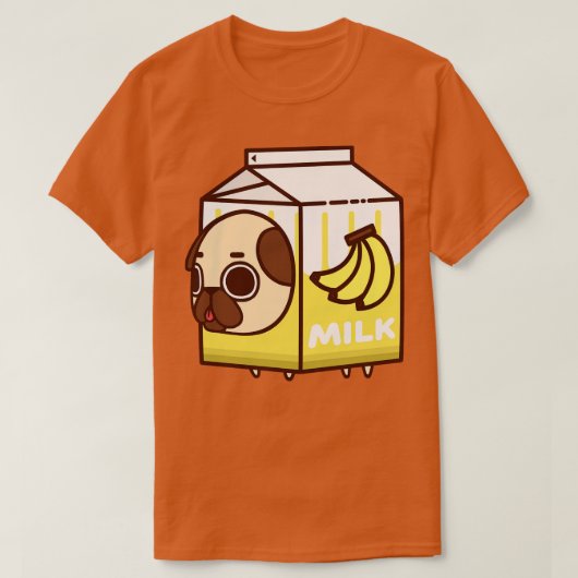 T-shirt Milk Banana Puglie (Design devant)