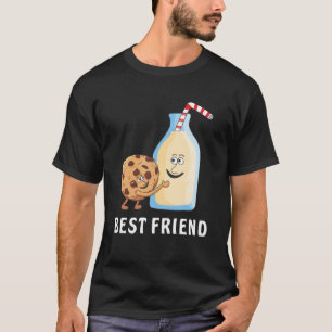 T-shirt Milk Keys meilleur ami Biscuit Milk Friends