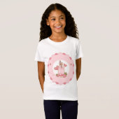 T-shirt milkshake pour filles (Devant entier)