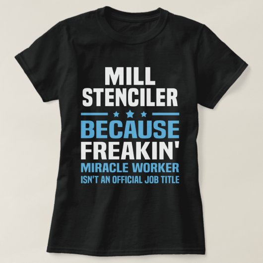 T-shirt Mill Stenciler (Design devant)