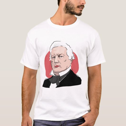 T-shirt Millard Fillmore (Devant)