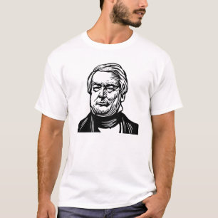 T-shirt Millard Fillmore "13" pièce en t