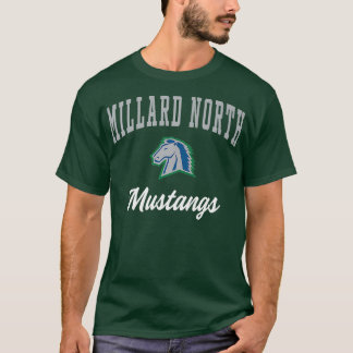 T-shirt Millard North High School Mustangs Premium