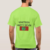 T-shirt Mille neuf cent quatre-vingt-dix-sept, image (Dos)