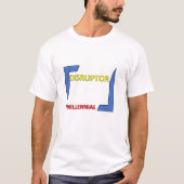 T-shirt MILLÉNIAL PERTURBANT (Devant)