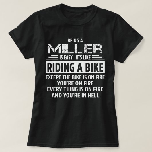 T-shirt Miller (Design devant)