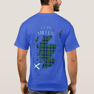 T-shirt Miller Scottish Clan Tartan Scotland