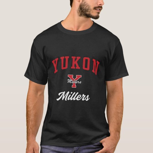 T-shirt Millers du secondaire du Yukon (Devant)