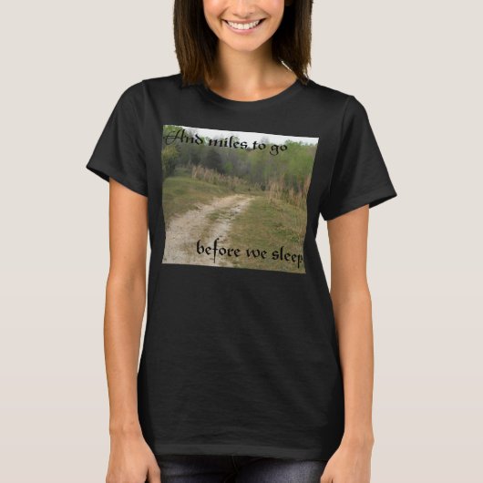 T-shirt Milles à aller chemises (Devant)