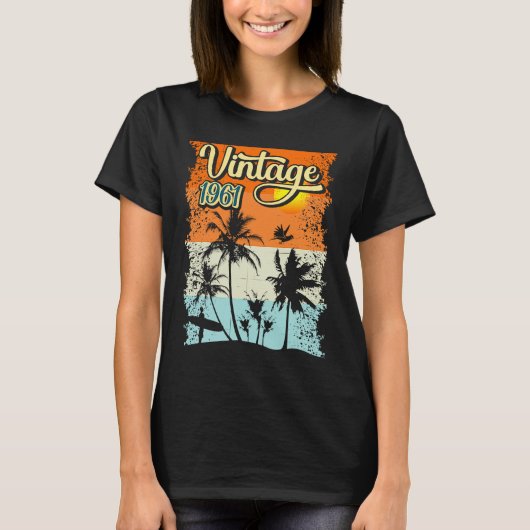 T-shirt Millésime 1961 (Devant)