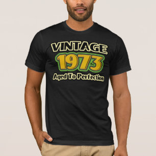 T-shirt Millésime 1973 - Vieilli à la perfection