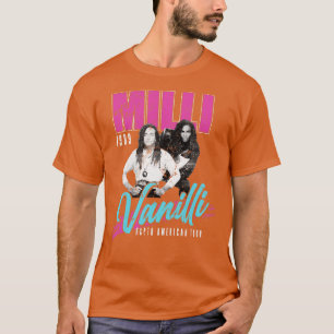 T-shirt Milli Vanilli Concert Tour 1989