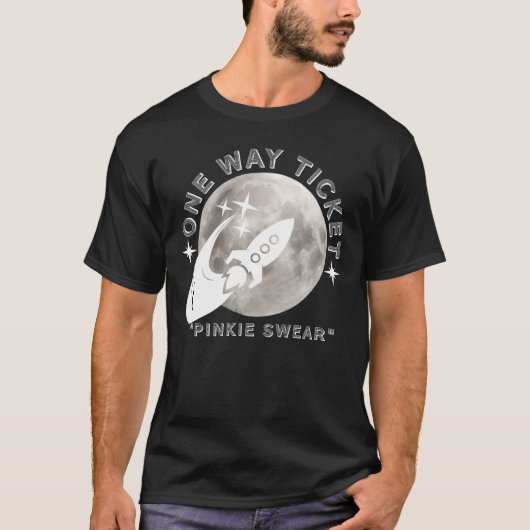 T-shirt Milliardaires et leurs aventures spatiales (Devant)