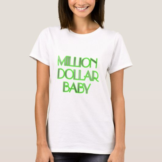 T-SHIRT MILLION DOLLAR BABY (Devant)